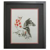 Jockey of the Hearts Giclee by Leroy Neiman