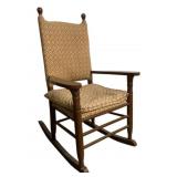 Primitive Wooden Rocking Chair - 37 x 24 x 20