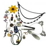 Lot of Assorted Items - Keychains, Necklace & More