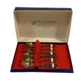 6 Venus Jewelry Spoon Set in Box