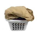 Laundry Basket w/ Linens - 18 x 18 x 13.5