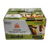 6 Pine Mountain Fire Logs - New in Box