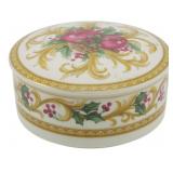 Mikasa Holiday Orchard Porcelain Box 2.5x5"