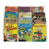 12 Disney Uncle Scrooge Comic Books