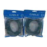 2 Guitar Cables - New