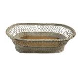 Wicker Basinet - 21 x 34 x 12