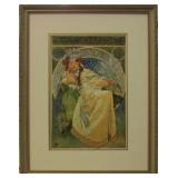 Princess Hyacinth by Alphonse Mucha