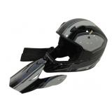 Dirtbike Helmet w/ Visor & Bag - Size L