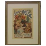 Bieres de La Meuse by Alphonse Mucha