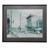 Framed Photograph of Danville VA 10.5x12.5