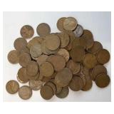 100 Wheat Pennies