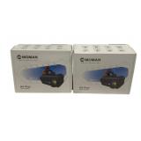 2 Moman H4 Plus Helmet Headsets - New