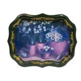 Metal Serving Tray - 22 x 17.5