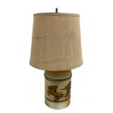 Vintage Lamp - 19" Tall