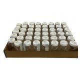 Tray Lot Plastic Specimen Jars