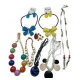 7 Necklaces, 2 Pairs of Earrings & More