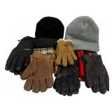 Assorted Gloves, Hats & Scarves