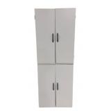 4 Door Wood Cabinet - 60 x 22 x 16