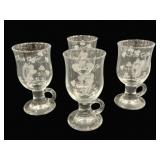 4 Vintage Irish Coffee Mugs