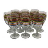 10 Glasses - 7" Tall