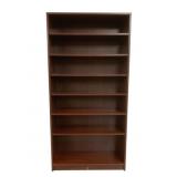 Mahogany Laminate Bookcase - 73 x 36 x 12
