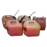 5 Gas Cans