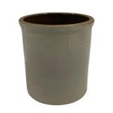 Stoneware Crock - As Is/Chipped - 8.5 x 7.5