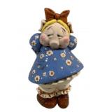 Pottery Piggy Bank - 14" Tall