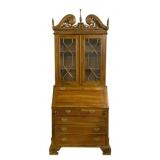 Chippendale Style Mahogany Secretary Desk