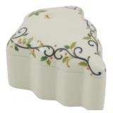 Mikasa Holiday Bloom Porcelain Box 2.5x3.5x4