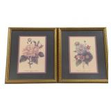 2 Framed Prints - 13.5 x 15.5