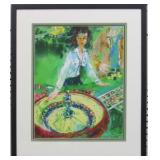 Girls of Caesars Palace Giclee by Leroy Neiman