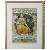 St. Louis Worlds Fair Tour by Alphonse Mucha