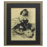 Bear Facts Giclee by Gil Elvgren