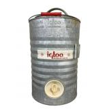Vintage Galvanized Igloo Dispensing Cooler