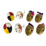 Group of Masks - 9.5 x 5