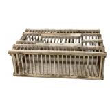 Wooden Chicken Crate - 35 x 23.5 x 12