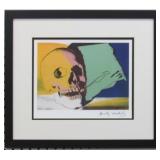 Still Life with Skull Print by Andy Warhol