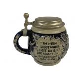 German Beer Stein - 5.5" Tall