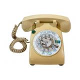 Vintage Rotary Dial ITT Phone 9 x 9 x 5.5