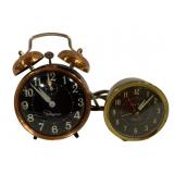 2 Vintage Clocks - Ingraham & Westclox