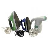 2 Irons & Clothes Steamer
