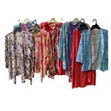 8 Southern Lady Dress Shirts - Size PXL-1X