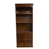 Hooker Furniture Cherry Wood Bookcase
