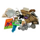 Assorted Items to include Cell phone car holder