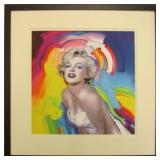 Marilyn Monroe Giclee by Peter Max