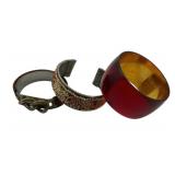 3 Cuff Bracelets