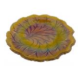 Indiana Glass Marigold Carnival Plate