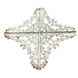 4pc Cast Iron Wall Art - 24 x 24.25