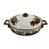 Lingoware Metal Pot w/ Lid - 10" Round
